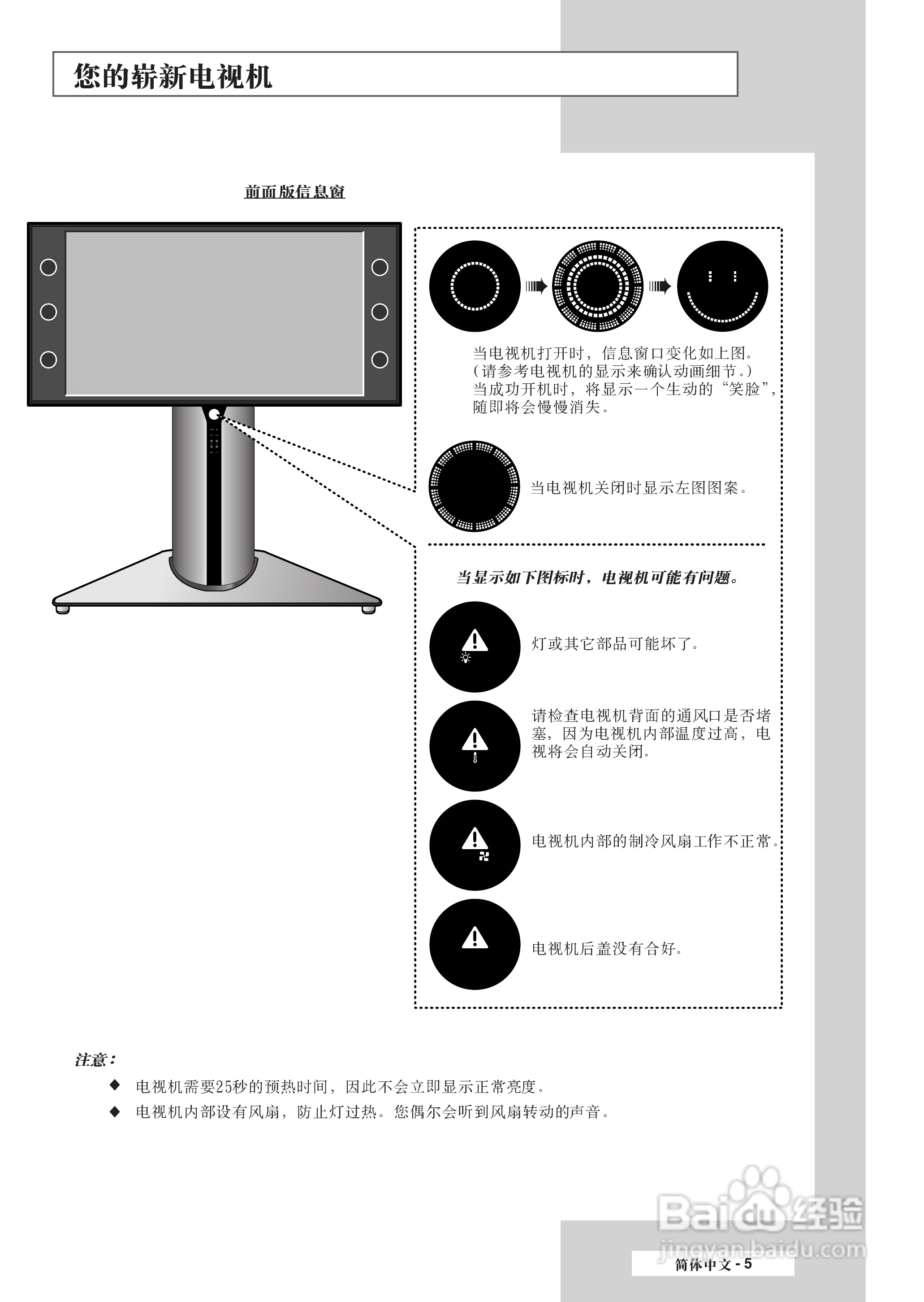 三星SP-50L7HR彩电使用说明书:[1]