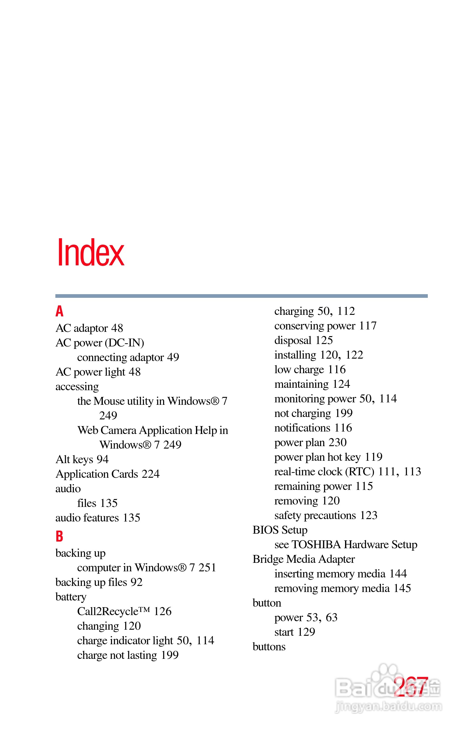 东芝M750笔记本电脑使用说明书:[27]