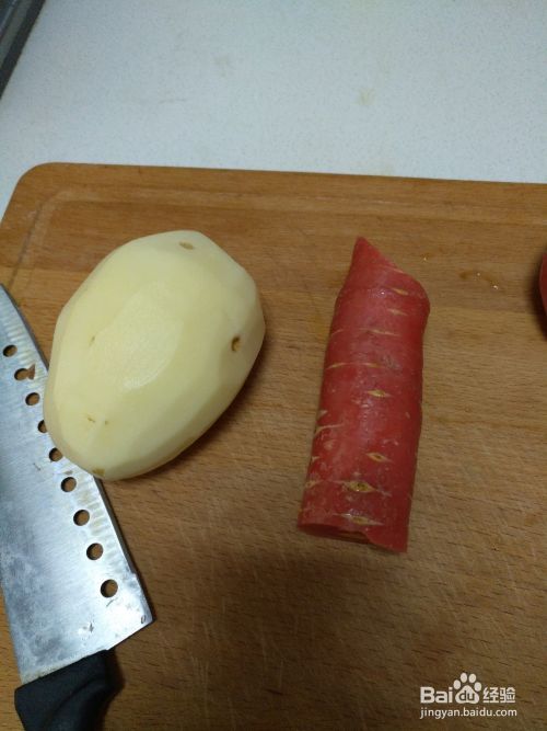 土豆胡萝卜干拌面