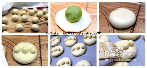 一看就会做超Q超萌的抹茶豆沙面包超人