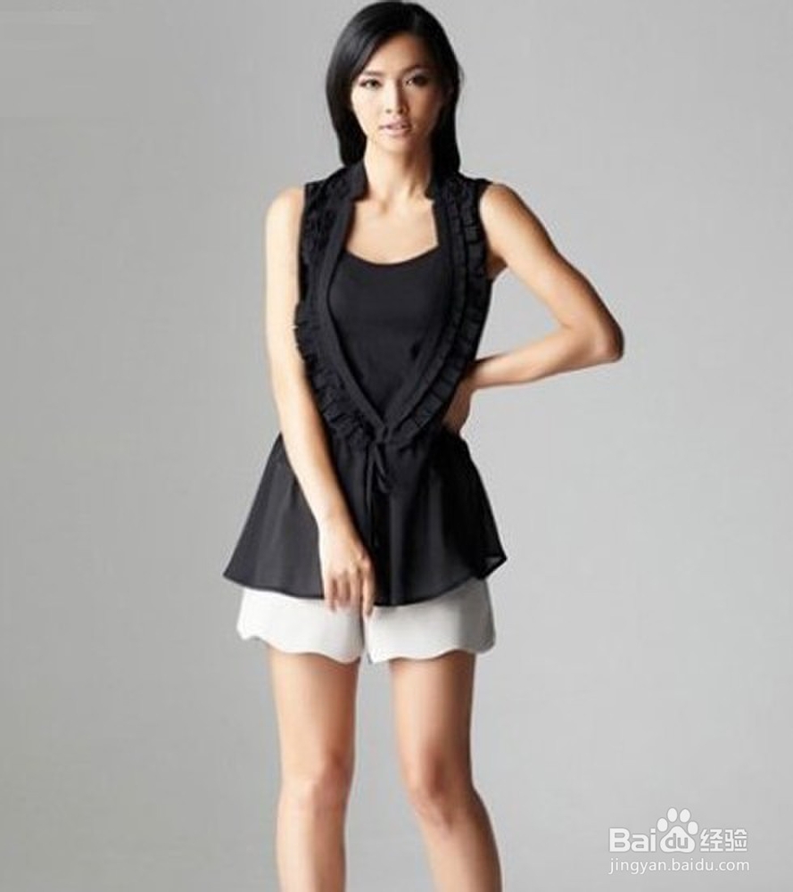 矮个也能成大个 时尚显高搭配