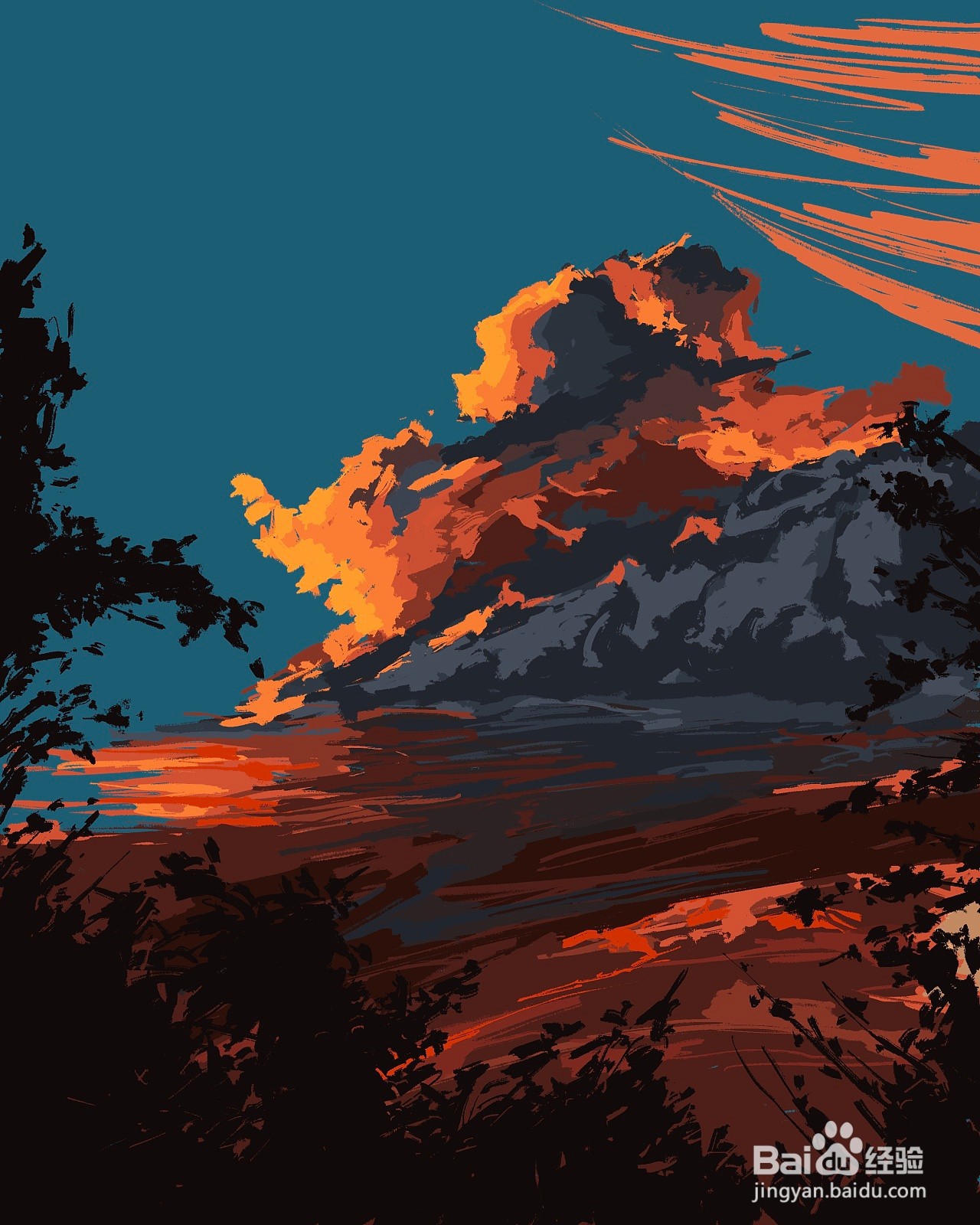 【iPad绘画】procreate云彩详细图文教程