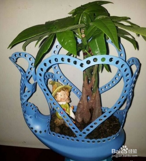 废物利用DIY制作漂亮花盆