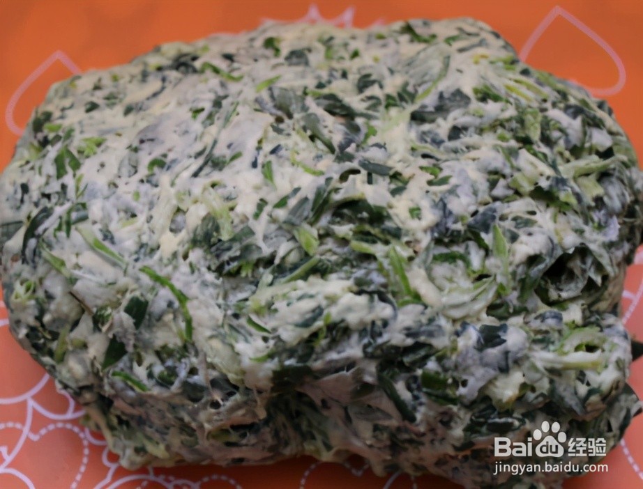 蒸白蒿丸子的做法