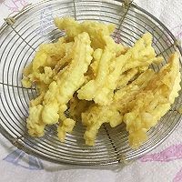 炸金针菇的步骤