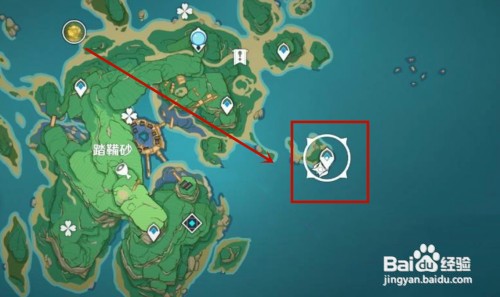 原神游戏稻妻怎么进入清籁岛