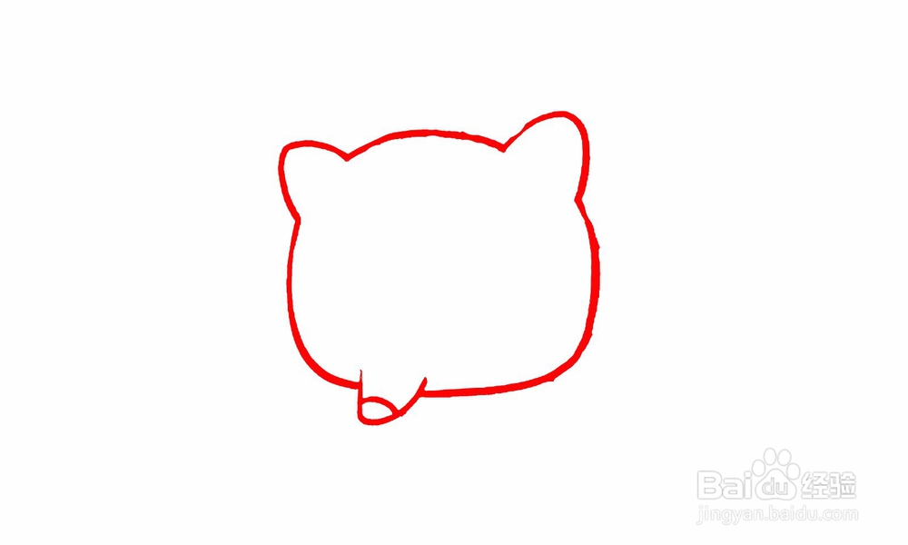 简笔画狐狸怎么画