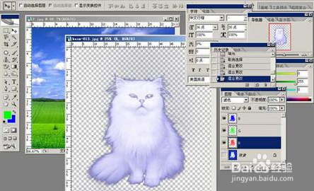 如何用通道+历史记录画笔工具PS抠图