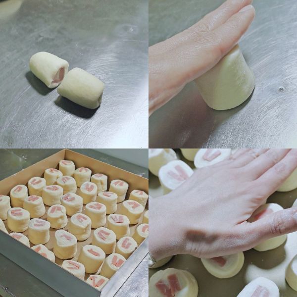 火腿芝士小排包