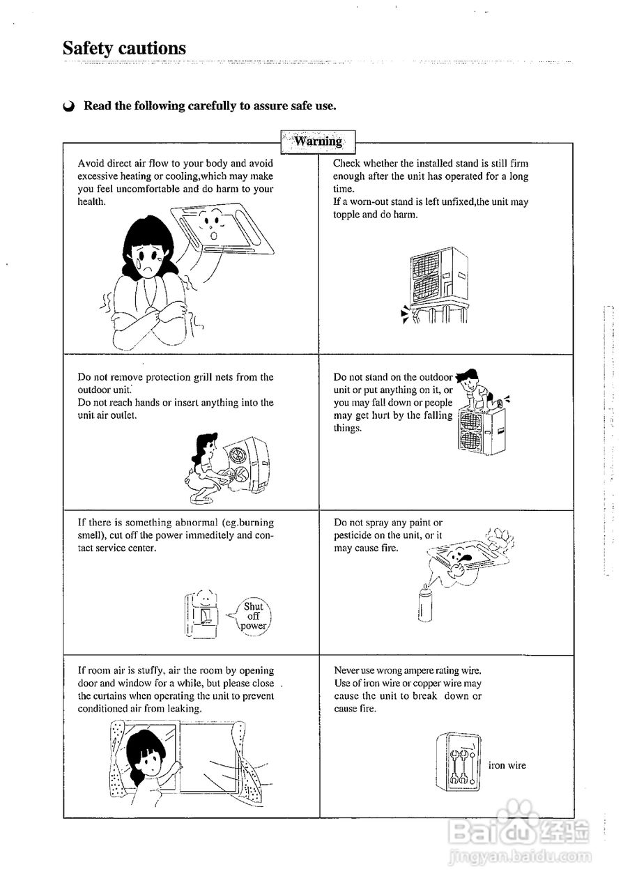 德国宝KF-120TW/B1分体式空调使用说明书:[1]