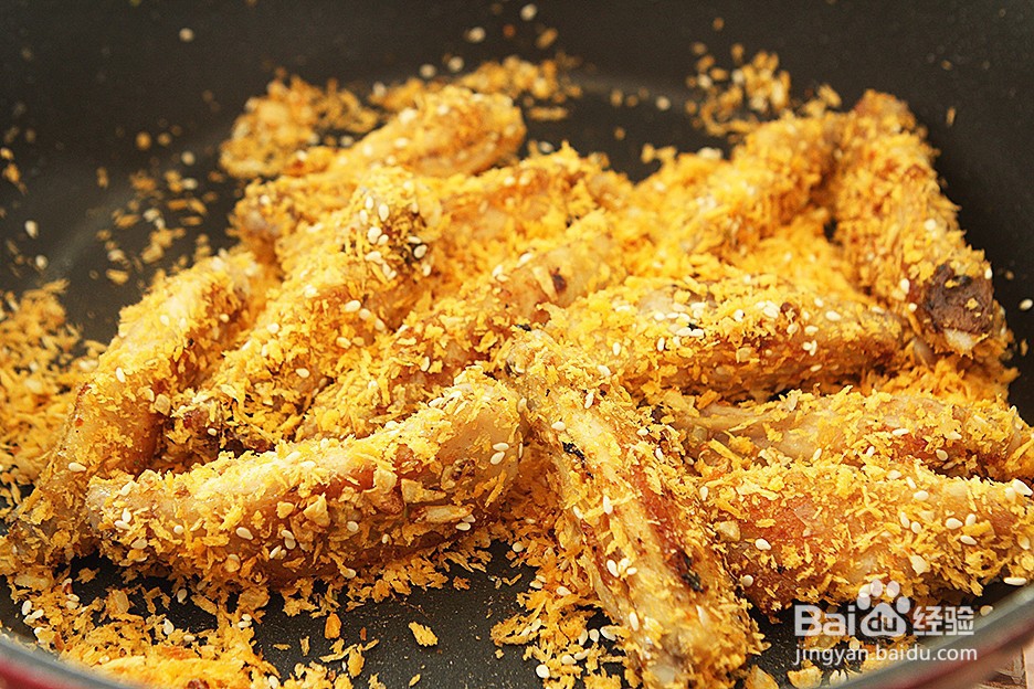 金沙蒜香鸡翅怎么做？