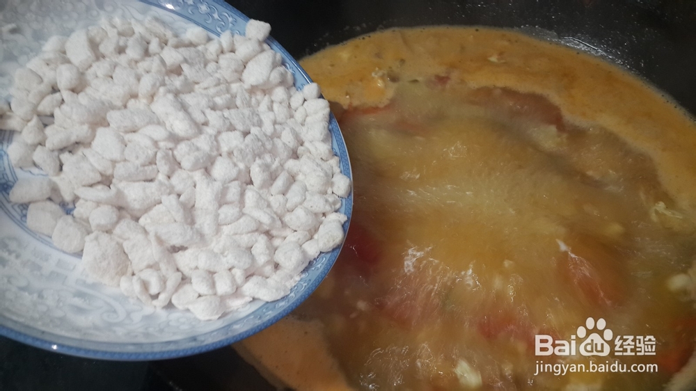 番茄鸡蛋疙瘩汤怎么做