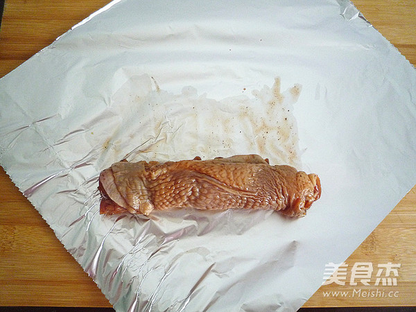 叉烧鸡腿卷的做法