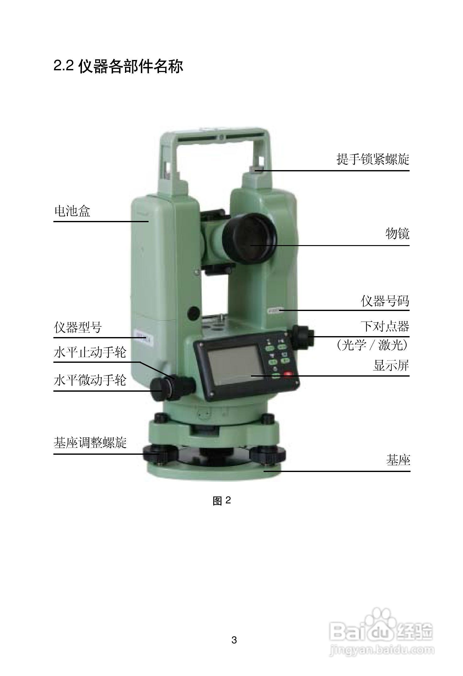 一光电子经纬仪DT305使用说明书:[1]