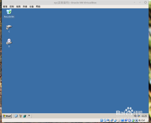 LinuxMint 18.3使用Vbox虚拟机安装XP系统