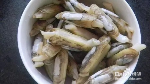 如何处理蛏子的脏东西