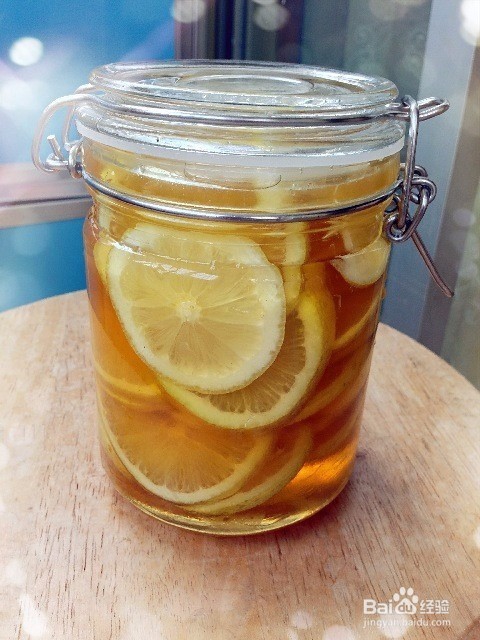 美容可口的柠檬蜂蜜的简单做法