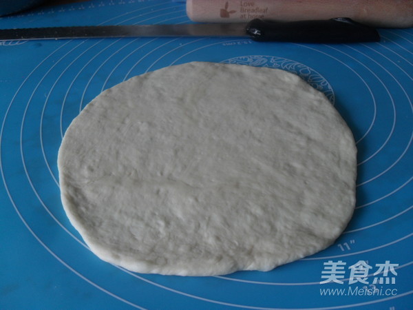 香菇培根杂菜快手披萨