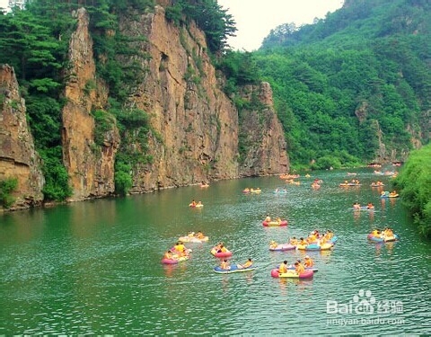 旅游在辽宁 之 大雅河漂流