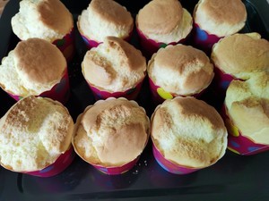 脆糯香甜杯子蛋糕的做法