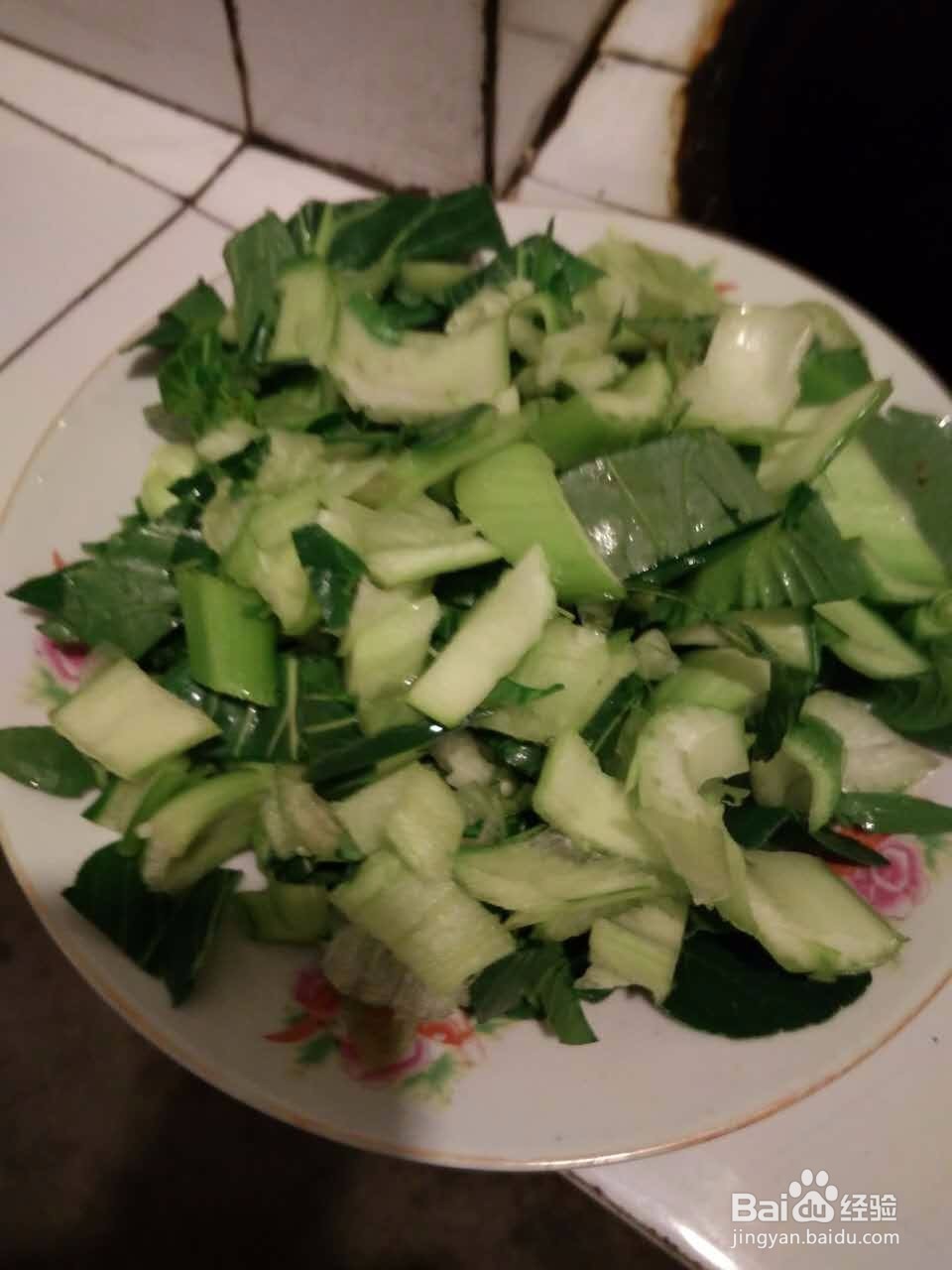 素炒白菜的做法