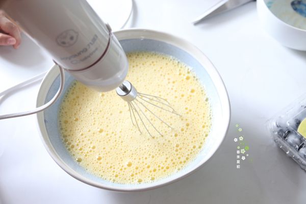 快手蓝莓豆浆蛋挞