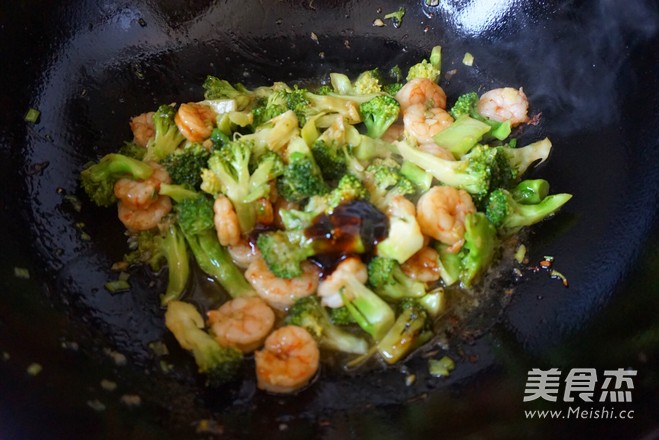 蒜蓉西兰花虾仁