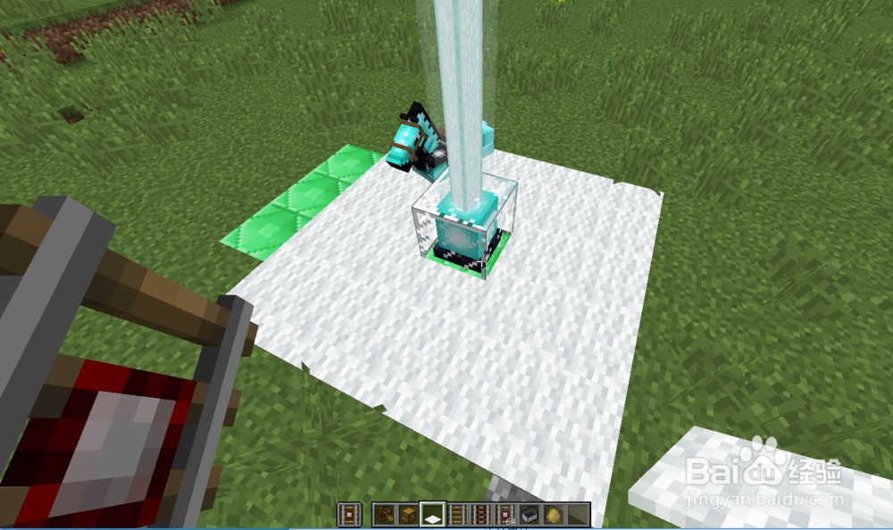 我的世界旋转木马怎么做