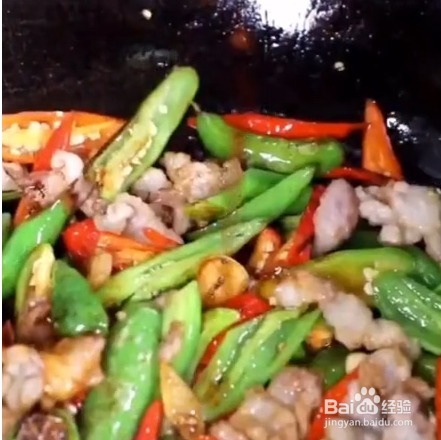 家常菜辣椒炒肉
