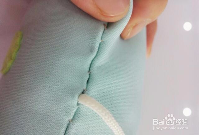 不织布绿豆娃娃