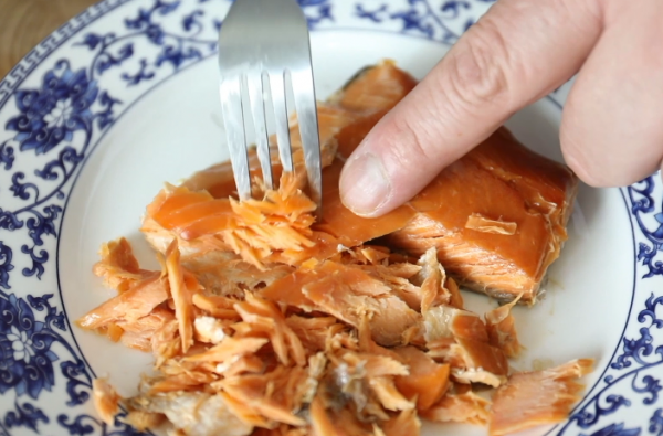 加拿大烟熏三文鱼小点