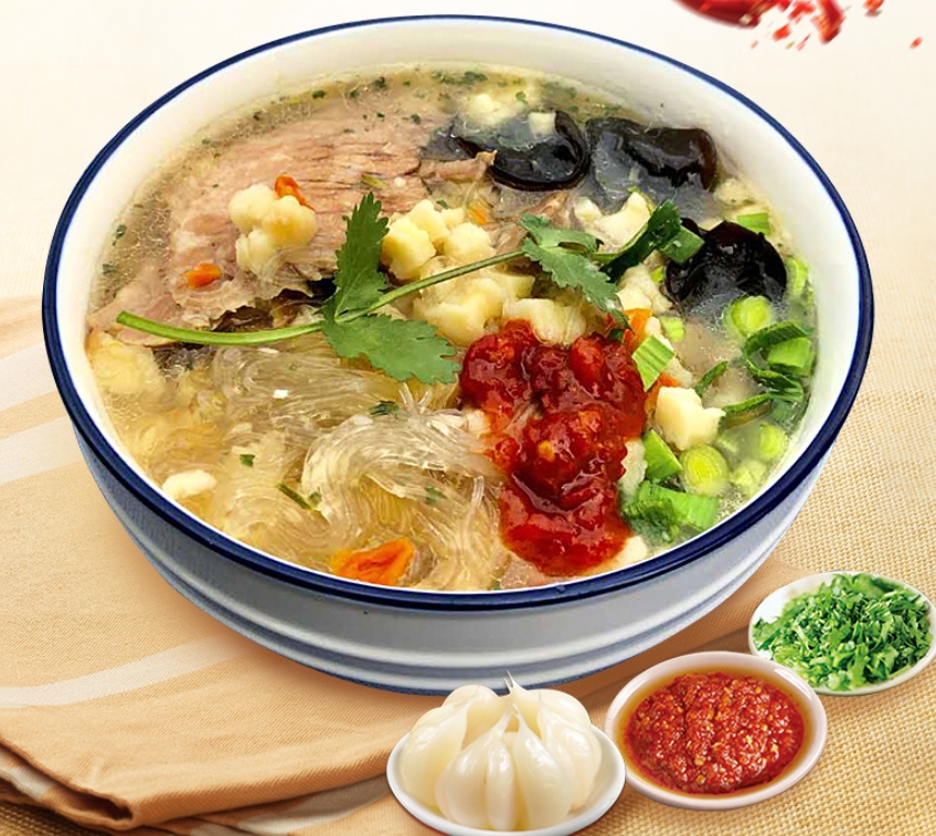 秦圣陕西羊肉泡馍，网红半成品小吃，从家里吃到陕西的味道