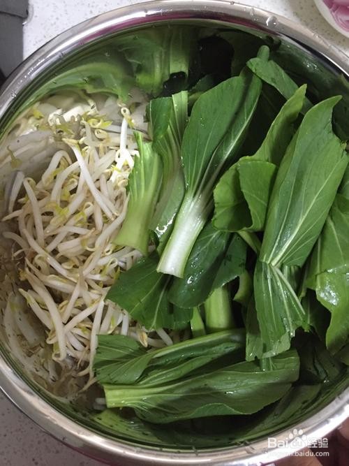 减肥瘦身菜——香醋拌有菜豆芽