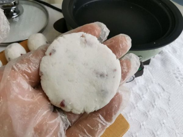 山药蔓越莓糯米饼