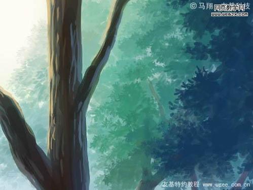 Photoshop鼠绘教程:唯美的梦幻森林