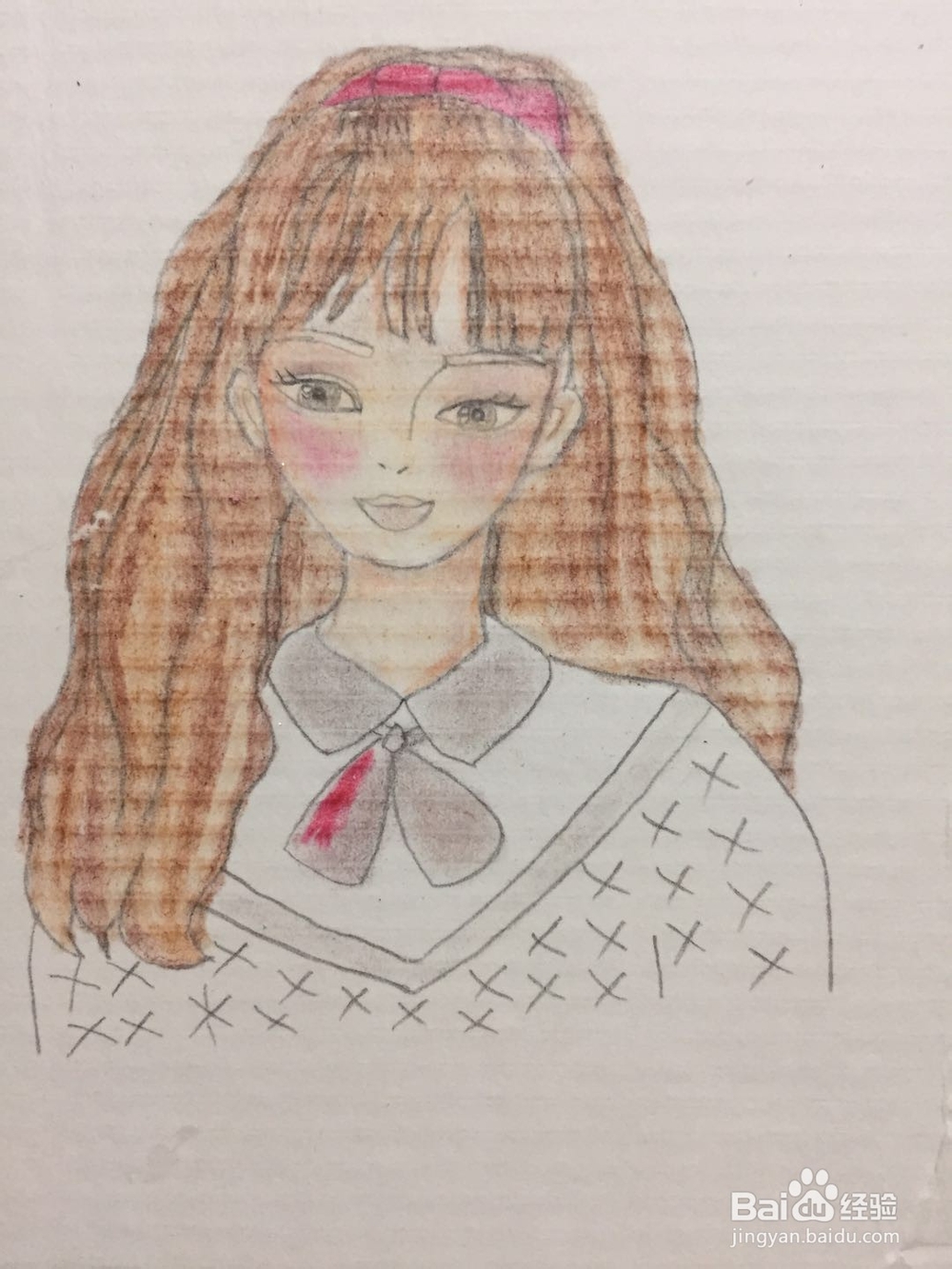 插画教程之美丽的女孩