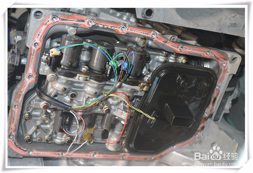 马自达自动变速箱换油保养,循环机换油