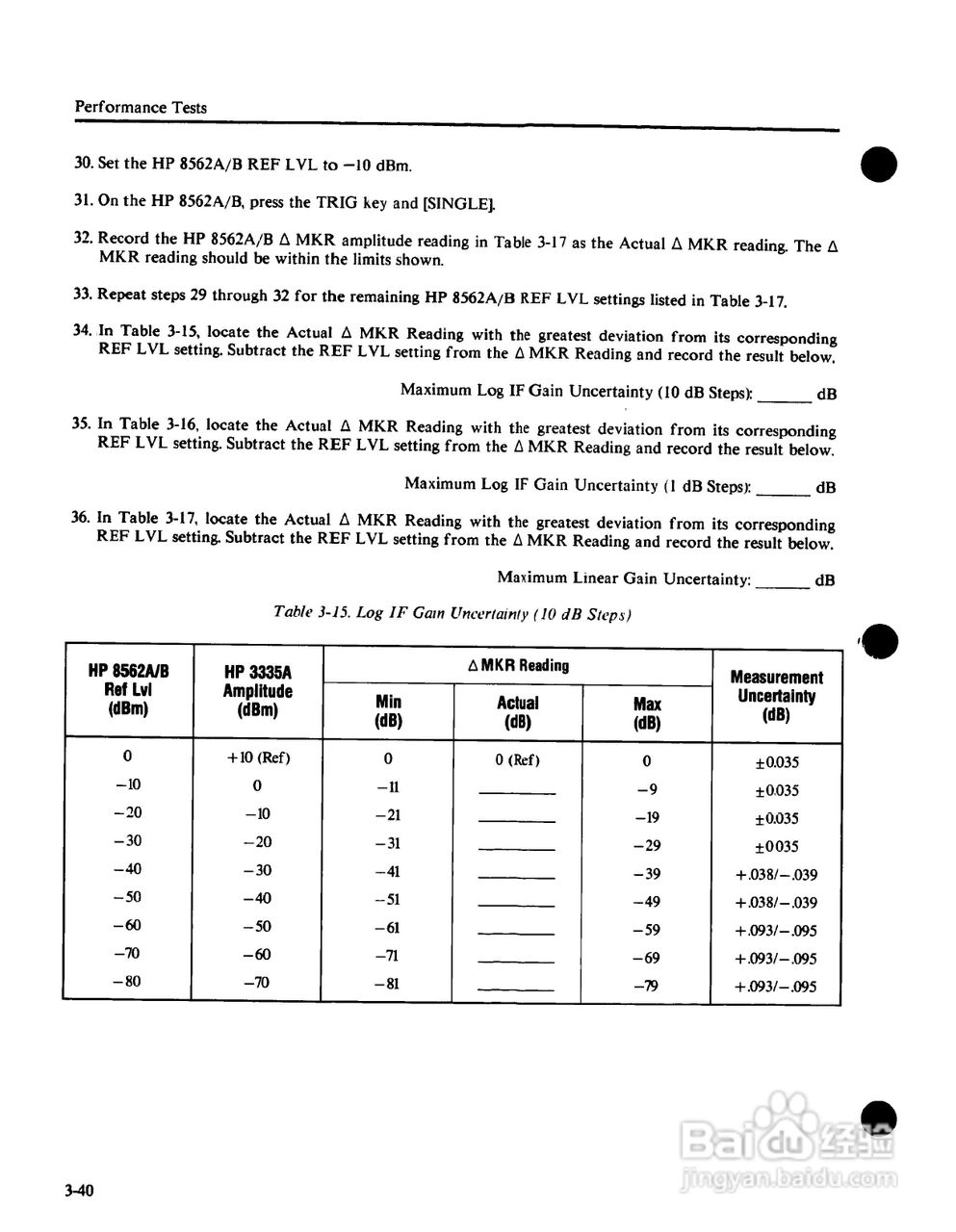 HP8562A/B分析仪使用说明书:[7]