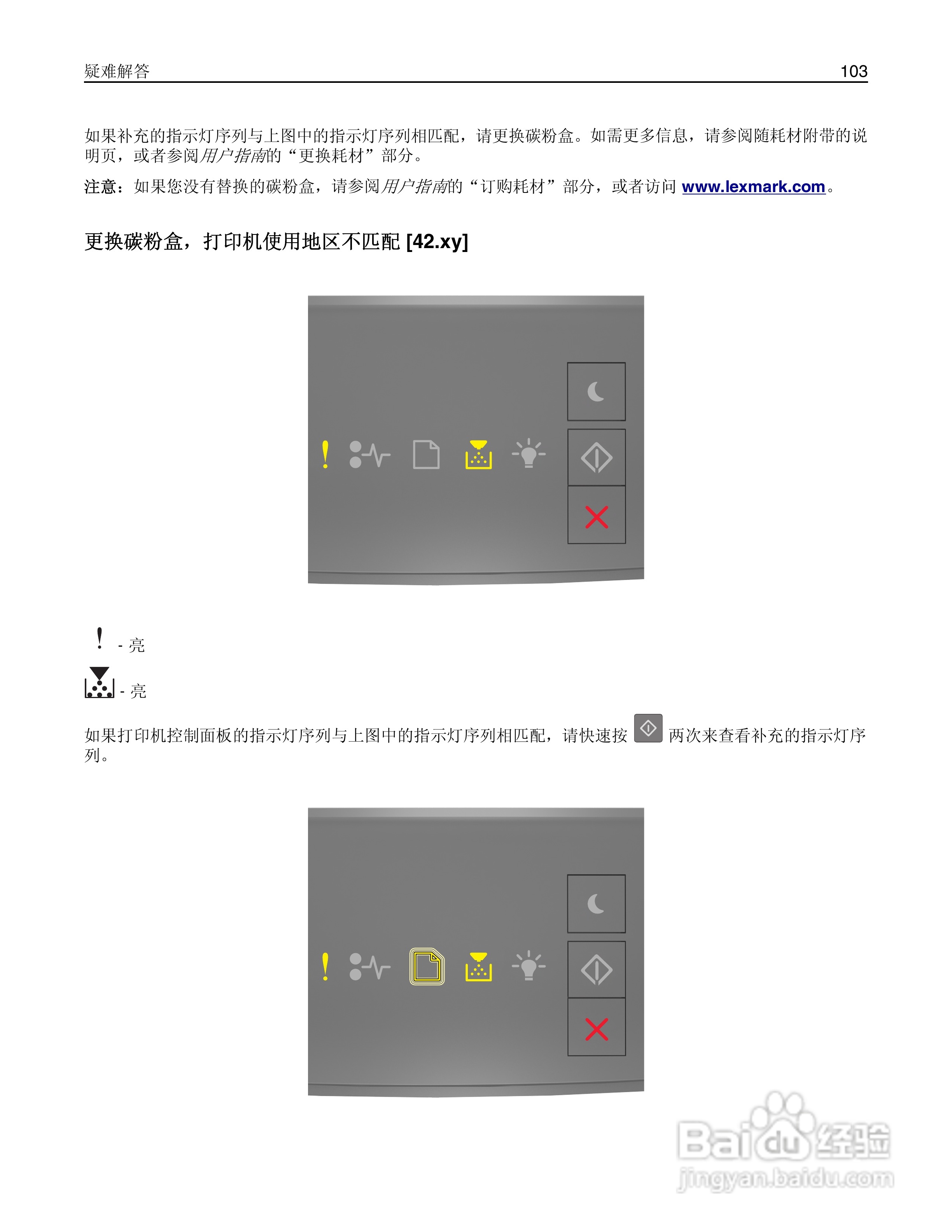 利盟MS310dn彩色打印机说明书:[11]