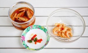 教你制作美味的麻辣北极虾蛋饼