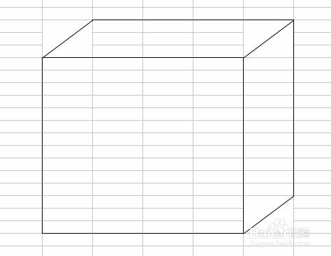 怎样用EXCEL制作立方体