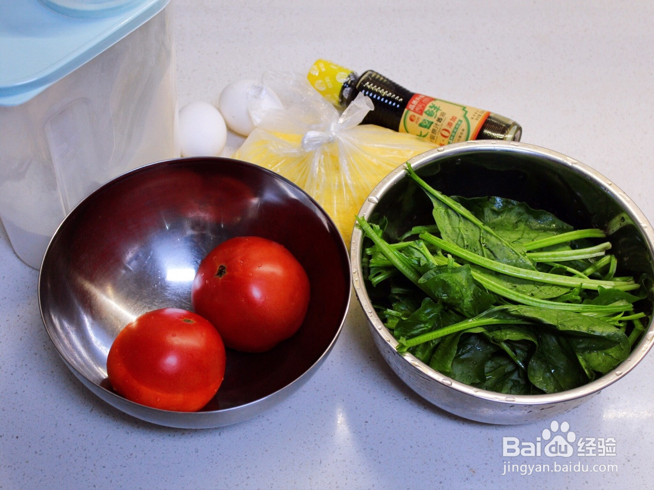 鲜嫩多汁西红柿玉米疙瘩汤的做法