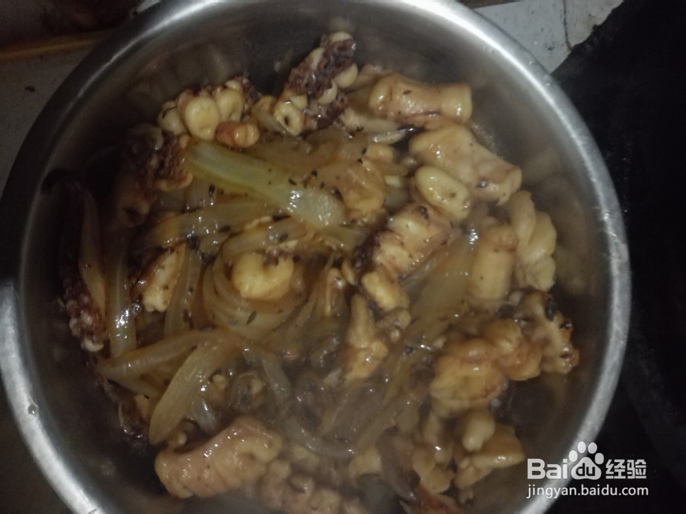 爆炒鱿鱼做法一