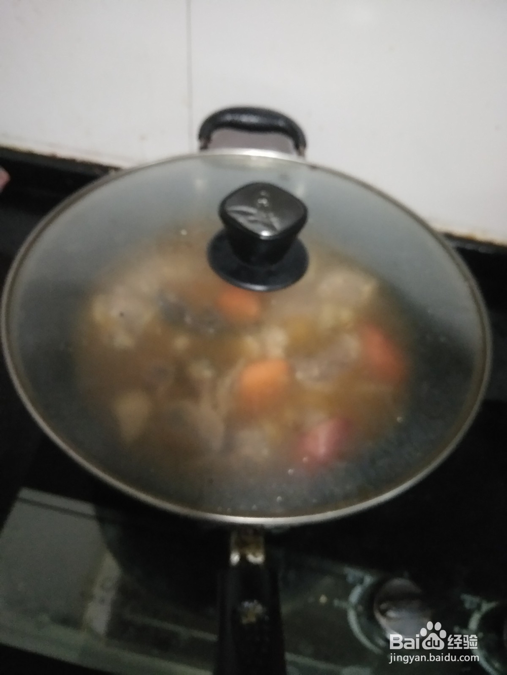 红薯炖仔鸡块