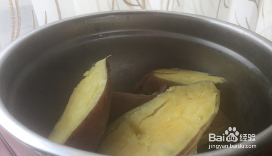 红薯发糕“薯立方”的做法