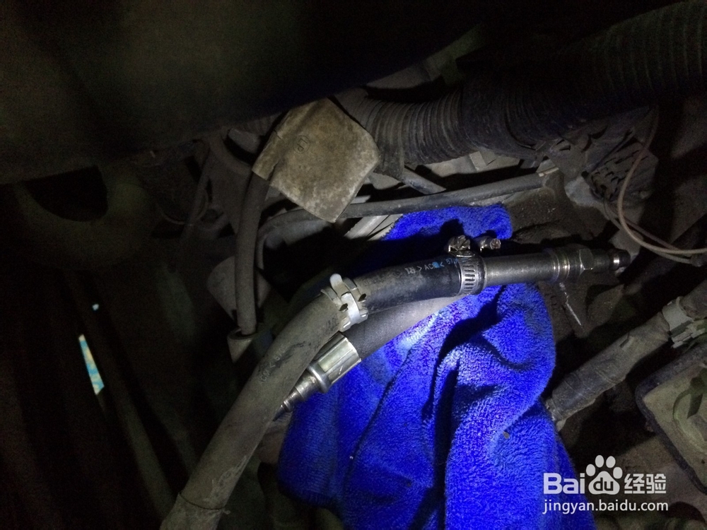 循环机更换自动变速箱油后“油质对比图”