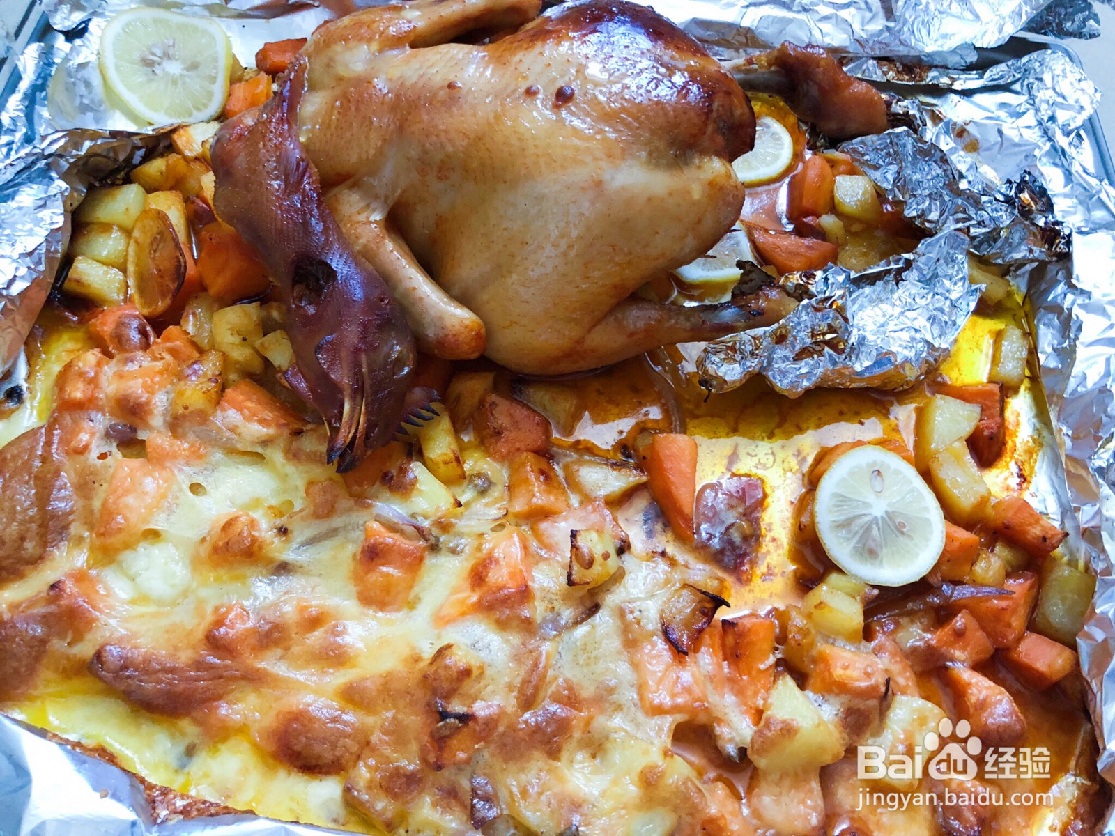 柠香奥尔良烤鸡的做法