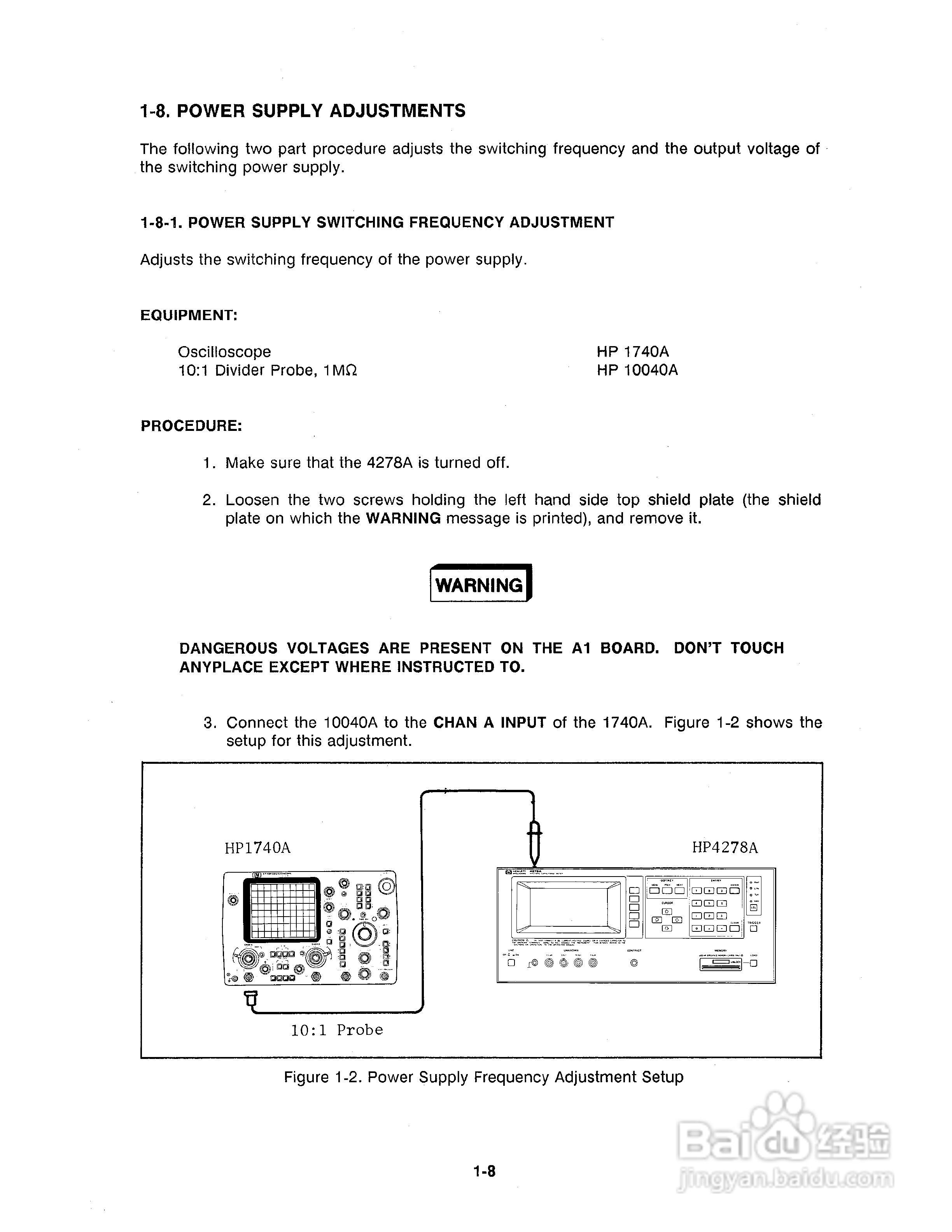 HP 4278A测试电桥使用说明书:[3]