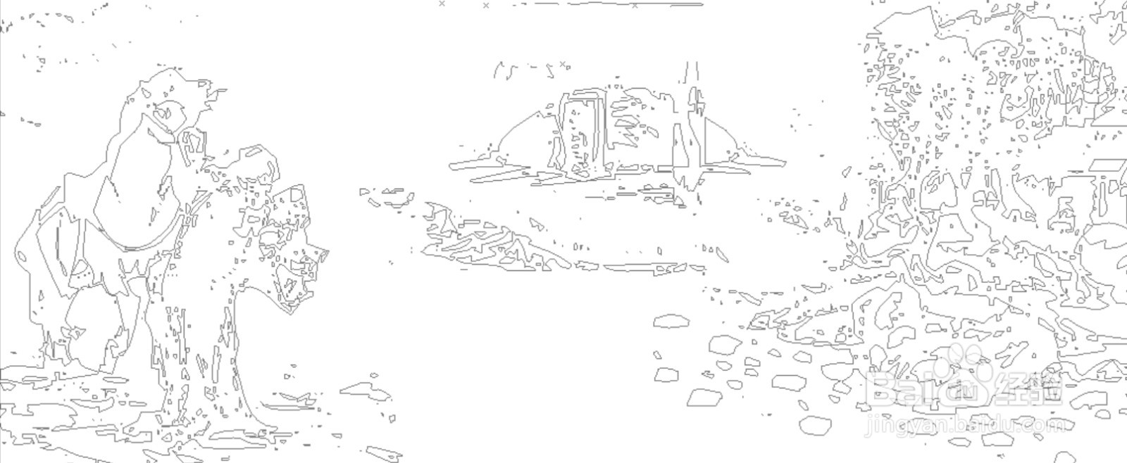 别房太尉墓的简笔画