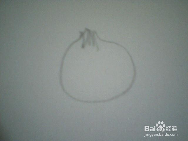 简笔画包子这样画